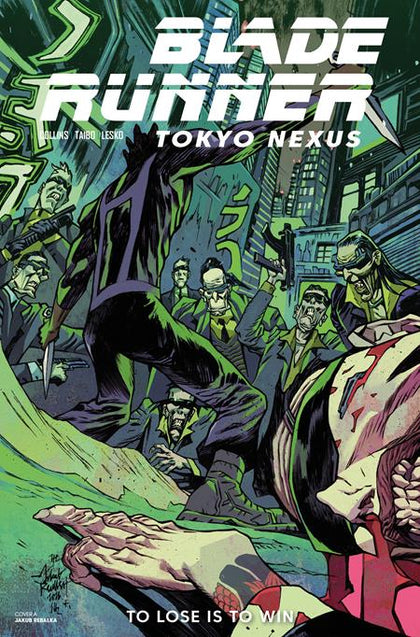 BLADE RUNNER TOKYO NEXUS TO LOSE IS TO WIN #4 (OF 4) CVR A JAKUB REBELKA (PRE-ORDER: 08/12/2026)