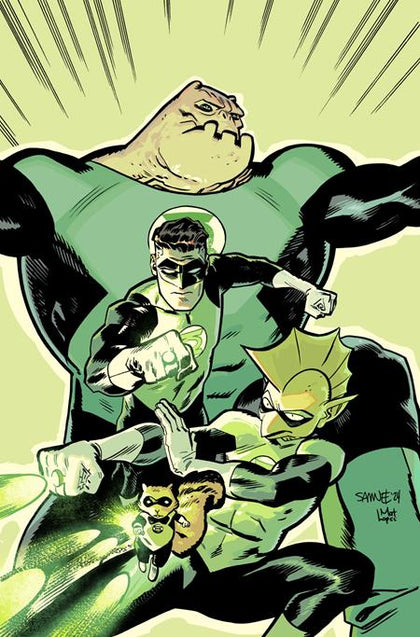 Green Lantern #15 CVR B Chris Samnee Card Stock VAR (Absolute Power) (PRE-ORDER: 09/11/2024)