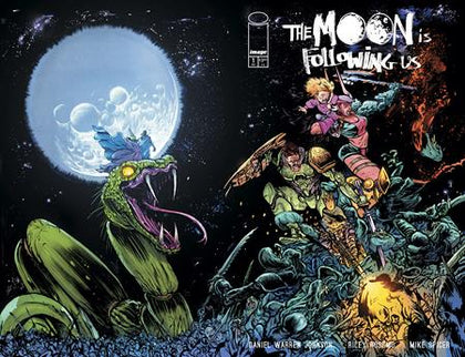 The Moon Is Following Us #1 (of 10) CVR B Daniel Warren Johnson & Mike Spicer Wraparound VAR (PRE-ORDER: 09/18/2024)