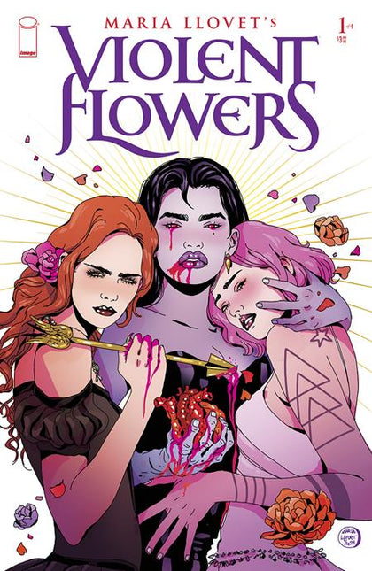 Violent Flowers #1 (of 4) CVR A Maria Llovet (PRE-ORDER: 09/25/2024)