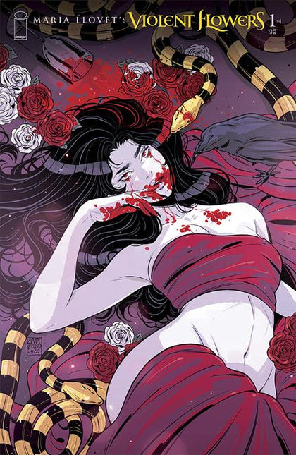 Violent Flowers #1 (of 4) CVR G Luana Vecchio VAR (PRE-ORDER: 09/25/2024)