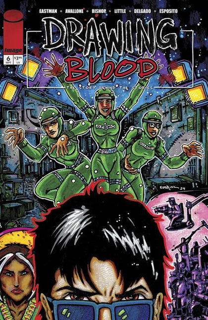 Drawing Blood #6 (of 12) CVR A Kevin Eastman (PRE-ORDER: 09/25/2024)