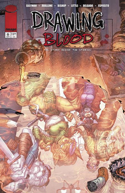 Drawing Blood #6 (of 12) CVR C Freddie Williams II VAR (PRE-ORDER: 09/25/2024)