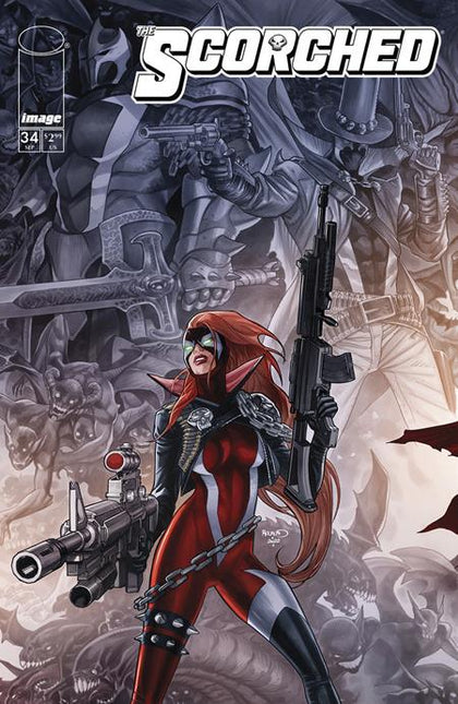 Spawn Scorched #34 CVR B Paul Renaud VAR (PRE-ORDER: 10/09/2024)