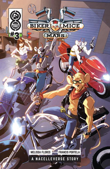 Biker Mice From Mars #3 (of 3) CVR B Marco Renna & Andrew Dalhouse VAR (PRE-ORDER: 09/25/2024)