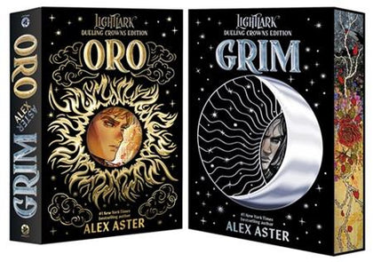 GRIM AND ORO DUELING CROWNS EDITION HC A LIGHTLARK SAGA DELUXE COMPANION BOOK (PRE-ORDER: 10/01/2025)