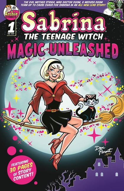 SABRINA THE TEENAGE WITCH MAGIC UNLEASHED (ONE SHOT) CVR A DAN PARENT (PRE-ORDER: 09/03/2025)