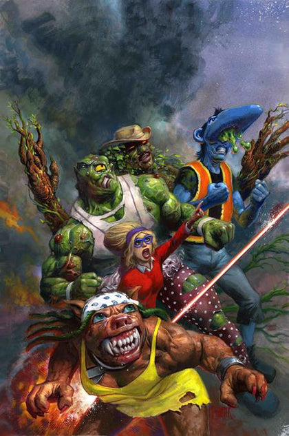 TOXIC AVENGER COMICS #3 CVR C FRED HARPER EXCLUSIVE TRADING CARD BY ROB STEEN VAR (PRE-ORDER: 09/17/2025)