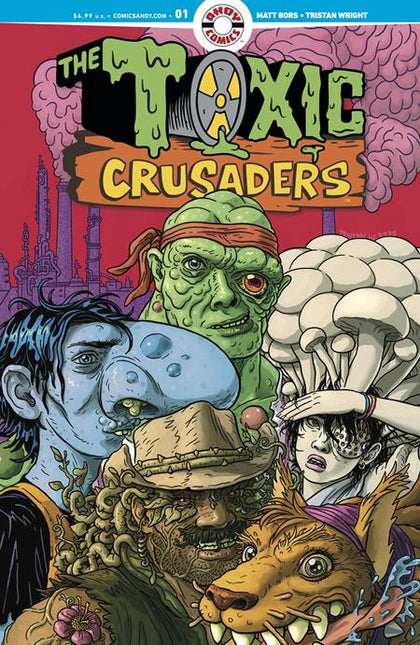 TOXIC CRUSADERS #1 (OF 5) CVR A TRISTAN WRIGHT (PRE-ORDER: 09/10/2025)