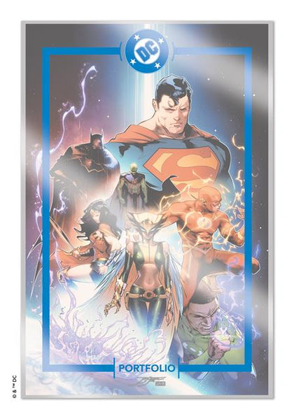DC PORTFOLIO OF JORGE JIMENEZ DC UNIVERSE 8 PRINT SET (PRE-ORDER: 10/22/2025)