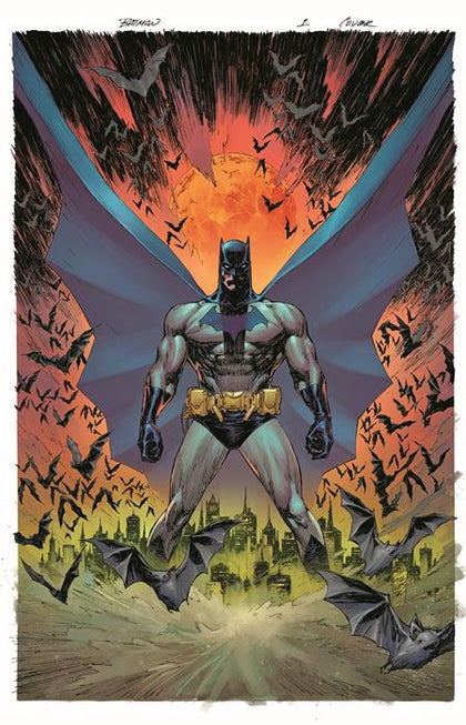 BATMAN #1 CVR C MARC SILVESTRI CARD STOCK VAR (PRE-ORDER: 09/03/2025)