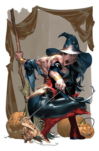 WONDER WOMAN #25 CVR E YASMINE PUTRI PUMPKIN SPICY CARD STOCK VAR (PRE-ORDER: 09/17/2025)