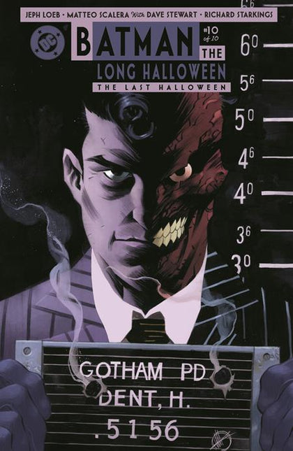 BATMAN THE LONG HALLOWEEN THE LAST HALLOWEEN #10 (OF 10) CVR B MATTEO SCALERA CARD STOCK VAR (PRE-ORDER: 09/24/2025)