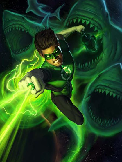 GREEN LANTERN #27 CVR B AARON BARTLING CARD STOCK VAR (STARBREAKER SUPREMACY) (PRE-ORDER: 09/24/2025)