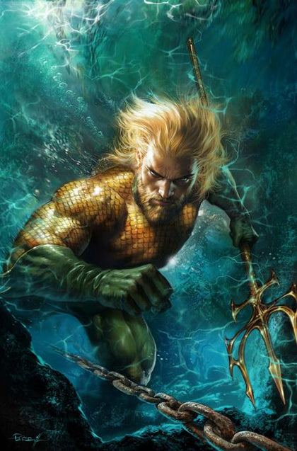 AQUAMAN #9 CVR B LUCIO PARRILLO CARD STOCK VAR (PRE-ORDER: 09/10/2025)