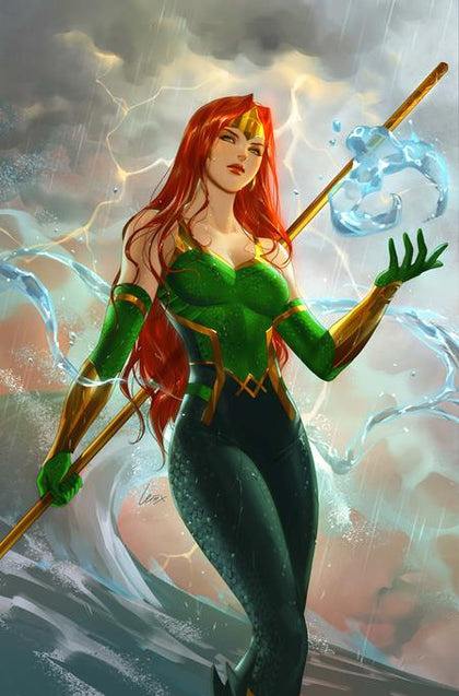 AQUAMAN #9 CVR C LESLEY LEIRIX LI CARD STOCK VAR (PRE-ORDER: 09/10/2025)