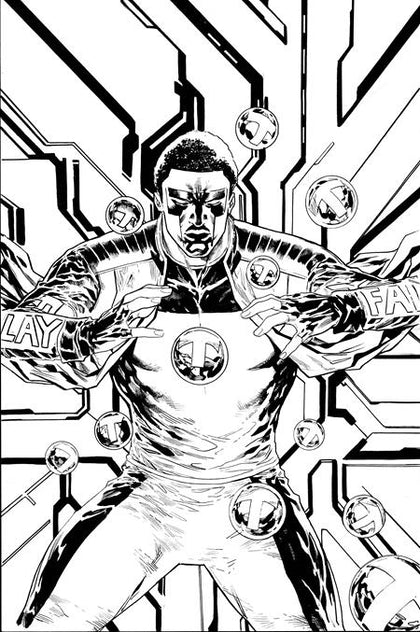 MR TERRIFIC YEAR ONE #5 (OF 6) CVR B KEN LASHLEY CARD STOCK VAR (PRE-ORDER: 09/24/2025)
