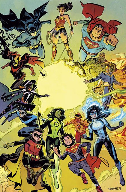 NEW HISTORY OF THE DC UNIVERSE #4 (OF 4) CVR A CHRIS SAMNEE (PRE-ORDER: 09/24/2025)
