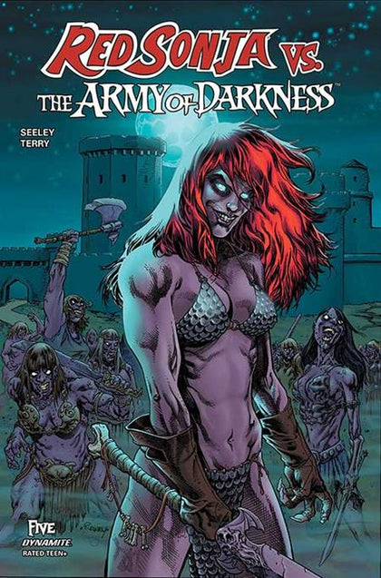 RED SONJA VS ARMY OF DARKNESS #5 CVR C TOM RANEY VAR (PRE-ORDER: 08/27/2025)