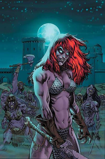 RED SONJA VS ARMY OF DARKNESS #5 CVR F TOM RANEY LTD VIRGIN VAR (PRE-ORDER: 09/03/2025)