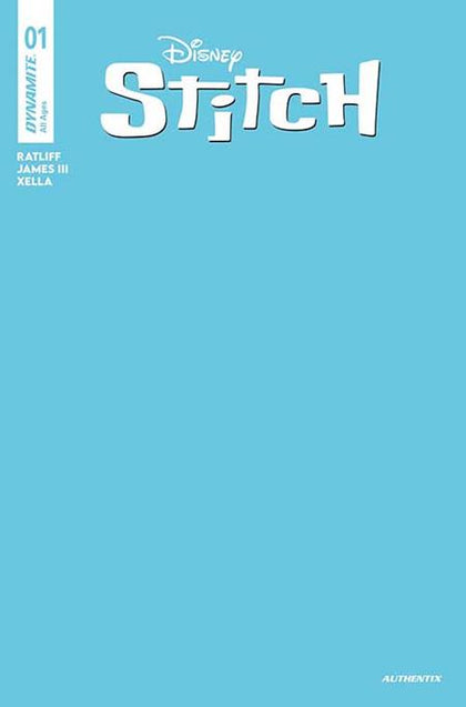 STITCH #1 CVR S FOC BONUS BLUE BLANK AUTHENTIX VAR (PRE-ORDER: 08/27/2025)