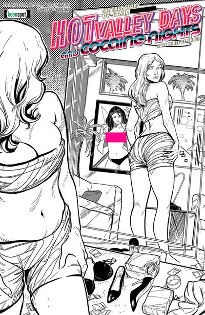 HOT VALLEY DAYS #3 CVR B FARID KARAMI COLORING BOOK VAR (PRE-ORDER: 09/17/2025)