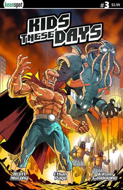 KIDS THESE DAYS #3 CVR A WILSON GANDOLPHO WHEN ALIENS ATTACK (PRE-ORDER: 09/24/2025)