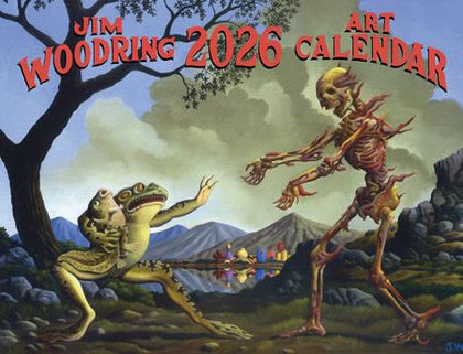 JIM WOODRING 2026 ART CALENDAR TP (PRE-ORDER: 09/03/2025)
