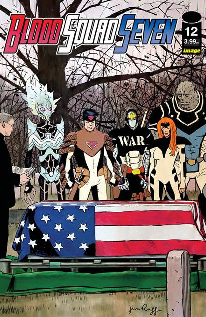 BLOOD SQUAD SEVEN #12 CVR B JIM RUGG VAR (PRE-ORDER: 09/24/2025)