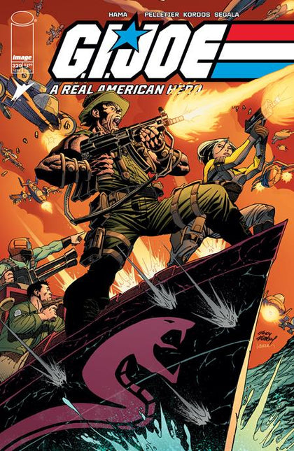 GI JOE A REAL AMERICAN HERO #320 CVR A ANDY KUBERT & LAURA MARTIN (PRE-ORDER: 09/03/2025)