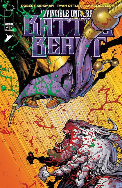 INVINCIBLE UNIVERSE BATTLE BEAST #6 CVR A RYAN OTTLEY & ANNALISA LEONI (PRE-ORDER: 10/15/2025)