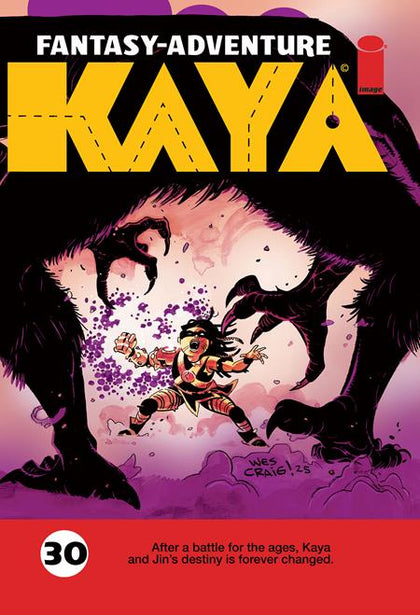 KAYA #30 CVR A WES CRAIG (PRE-ORDER: 09/17/2025)