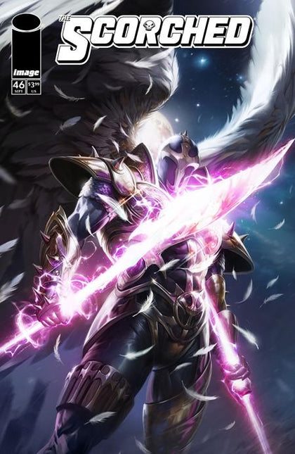 SPAWN SCORCHED #46 CVR B FRANCESCO MATTINA WINGS VAR (PRE-ORDER: 09/24/2025)