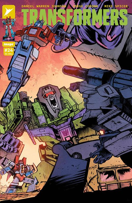 TRANSFORMERS #24 CVR F DANIEL WARREN JOHNSON & MIKE SPICER WRAPAROUND VAR (PRE-ORDER: 09/10/2025)