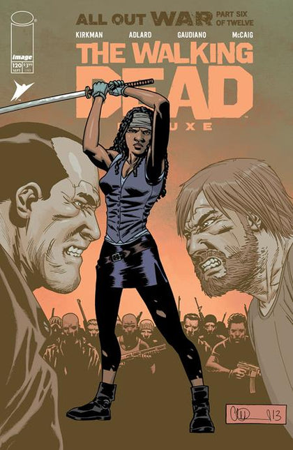 WALKING DEAD DELUXE #120 CVR B CHARLIE ADLARD & DAVE MCCAIG VAR (PRE-ORDER: 09/03/2025)
