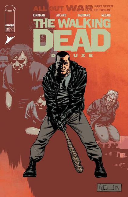 WALKING DEAD DELUXE #121 CVR B CHARLIE ADLARD & DAVE MCCAIG VAR (PRE-ORDER: 09/17/2025)