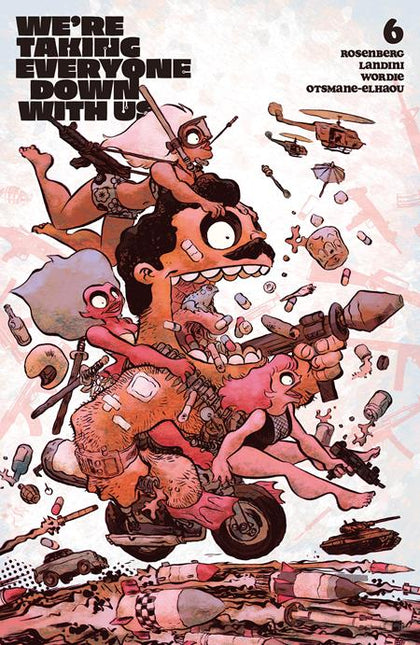 WERE TAKING EVERYONE DOWN WITH US #6 (OF 6) CVR B JESSE LONERGAN VAR (PRE-ORDER: 09/24/2025)