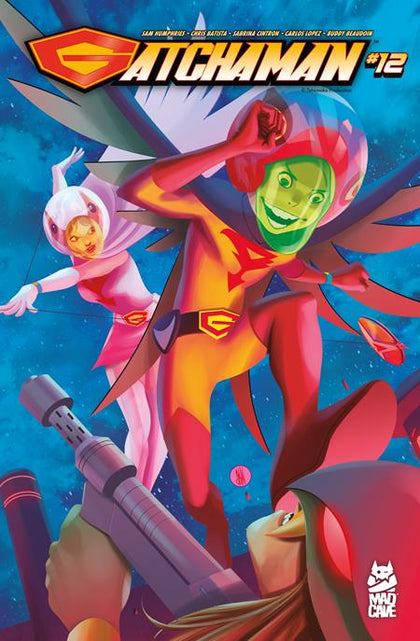 GATCHAMAN #12 CVR A INAKI MIRANDA (PRE-ORDER: 09/10/2025)