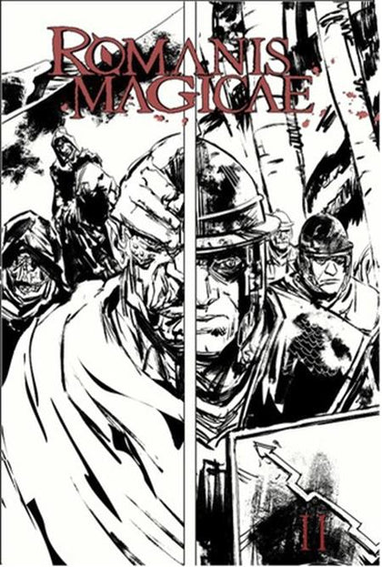 ROMANIS MAGICAE #2 (OF 4) CVR B PAUL PEART SMITH BLACK WHITE AND RED VAR (PRE-ORDER: 09/24/2025)