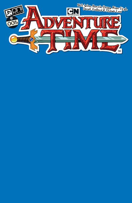 ADVENTURE TIME (2025) #5 CVR C ICE KING BLUE BLANK SKETCH VAR (PRE-ORDER: 09/03/2025)