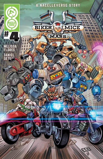 BIKER MICE FROM MARS (2025) #4 CVR A EDU SOUZA (PRE-ORDER: 09/24/2025)