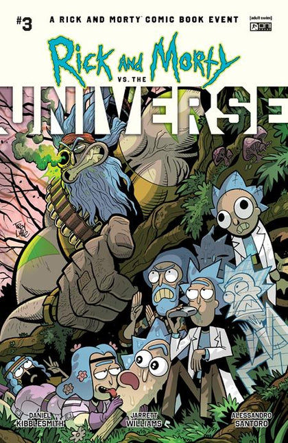 RICK AND MORTY VS THE UNIVERSE #3 (OF 4) CVR B TROY LITTLE VAR (PRE-ORDER: 09/24/2025)