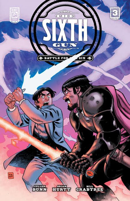SIXTH GUN BATTLE FOR THE SIX #3 (OF 3) CVR A BRIAN HURTT (PRE-ORDER: 09/24/2025)