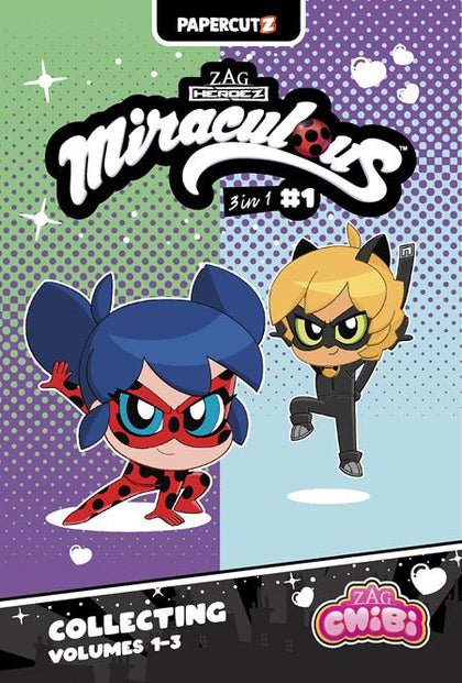 MIRACULOUS LADYBUG CHIBI 3 IN 1 TP VOL 01 (PRE-ORDER: 09/24/2025)