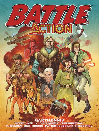BATTLE ACTION HC VOL 01 Previously Offered Thru Other Distributors (PRE-ORDER: 09/17/2025)