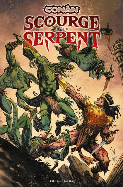 CONAN THE BARBARIAN SCOURGE OF THE SERPENT #1 (OF 4) CVR B JOHN MCCREA VAR (PRE-ORDER: 09/24/2025)