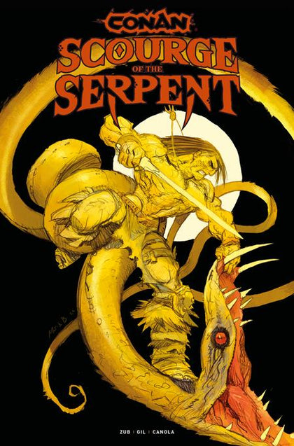 CONAN THE BARBARIAN SCOURGE OF THE SERPENT #1 (OF 4) CVR D MATIAS BERGARA VAR (PRE-ORDER: 09/24/2025)