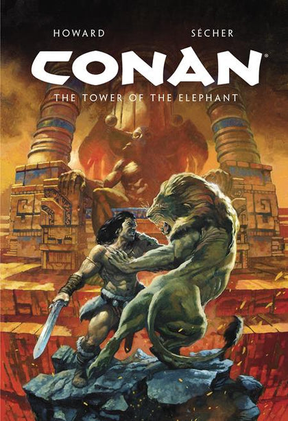 CONAN ILLUSTRATED THE TOWER OF THE ELEPHANT HC (PRE-ORDER: 09/03/2025)