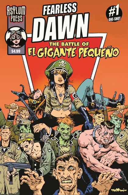 FEARLESS DAWN THE BATTLE OF EL GIGANTE PEQUENO (ONE-SHOT) CVR B STEVE MANNION HELGAS CREW VAR (PRE-ORDER: 09/16/2026)