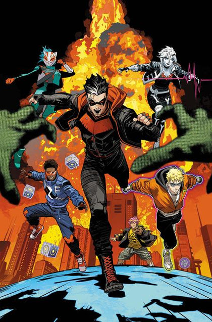 TEEN TITANS #1 CVR B DAN MORA CARD STOCK VAR (PRE-ORDER: 09/02/2026)